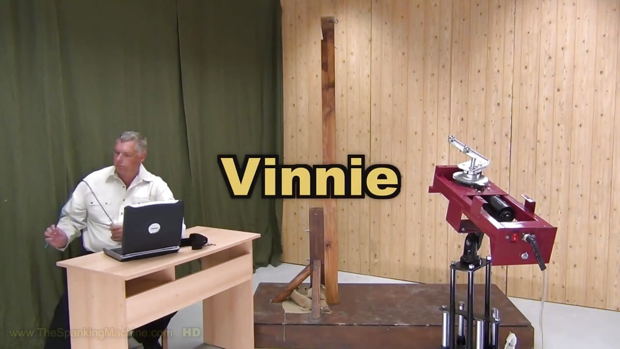 Vinnie Spanking Machine - Bare Back Whip