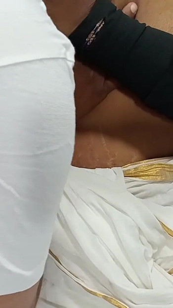 Key moment from "House Owner Tamil aunty seduced her mature servent aunty big boobs sucking and hard doggy fucking"