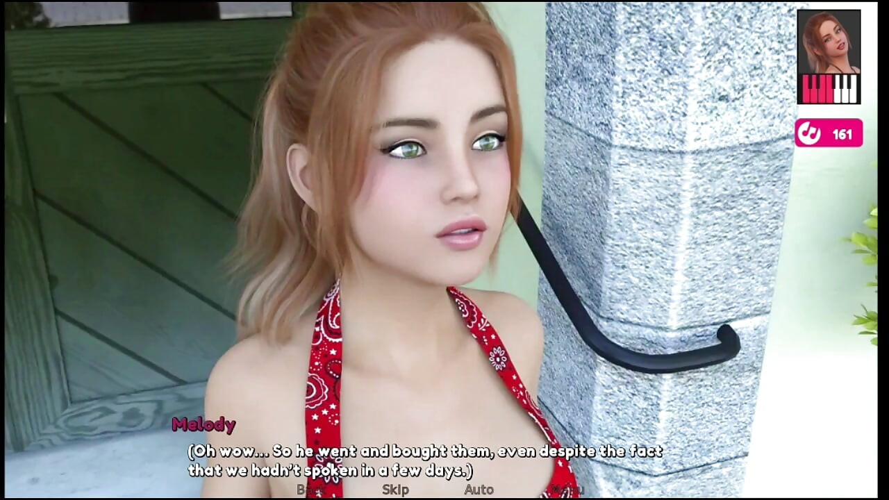 Melody #27 - Melody gav Johannes et blowjob, efter at hun viste ham sit sexede outfit.