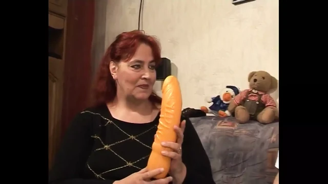 BBW enjoys getting toyed and screwed by her man
