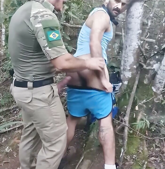 Sucking the Cop's Huge Cock