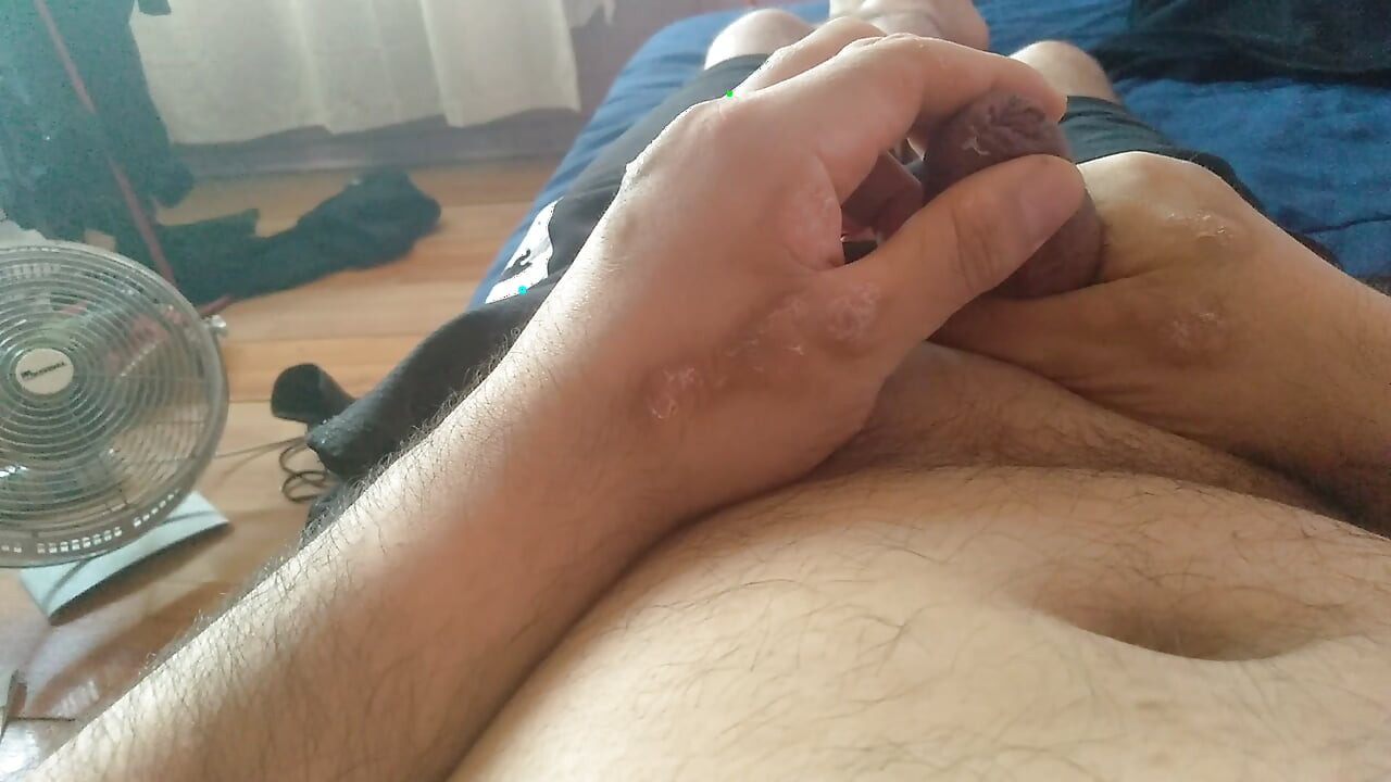 hardcore masturbation with a big cock