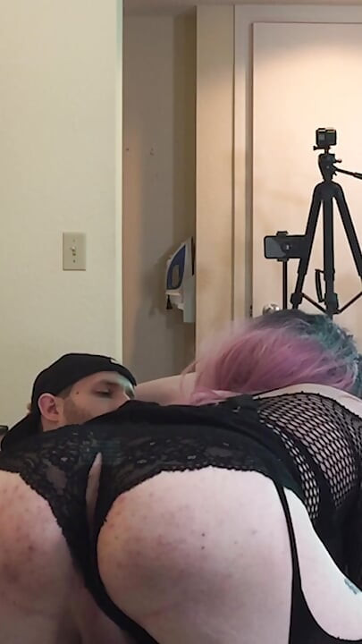 Goth Sissy Jade Madison Deepthroating Dick - Compilation 9