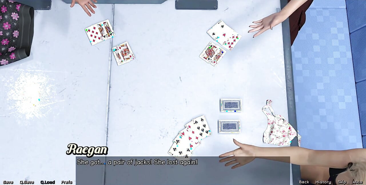 Varado en el espacio - strip poker