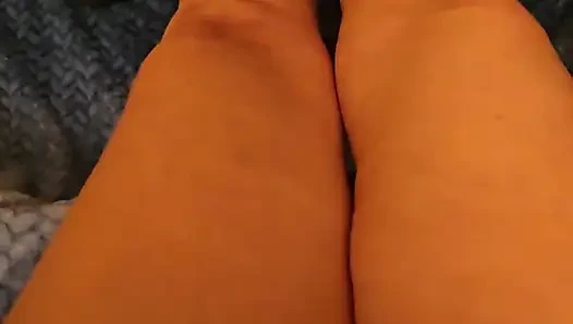 Limp Dick Sissy Humiliated by Sexy Mistress Wife and Her Cute Feet