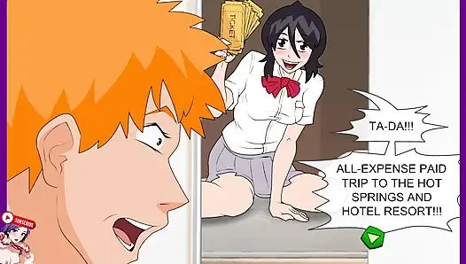 BLEACH and the hot springs of Japan. Fuck all the characters
