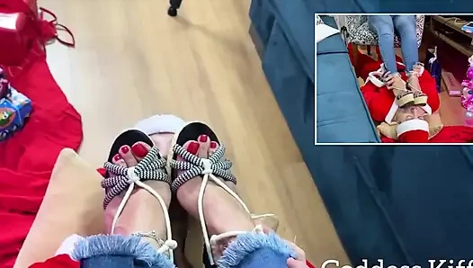 Сессия терапии Санты.
