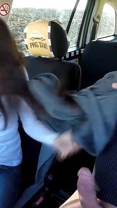 Powerful moment from "Beautiful Busty Model Squirts in Taxi Car"