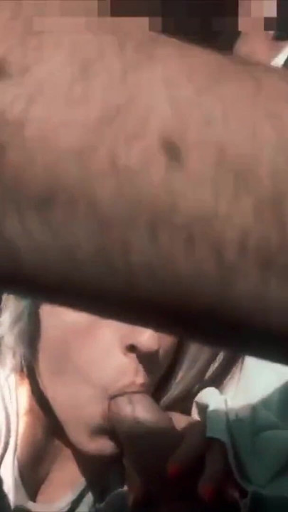 Iconic moment from "I suck horny cock in the car"