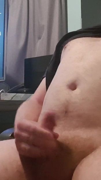 Snažan trenutak iz "Super napaljeni tip na rubu i svršava tako jako"