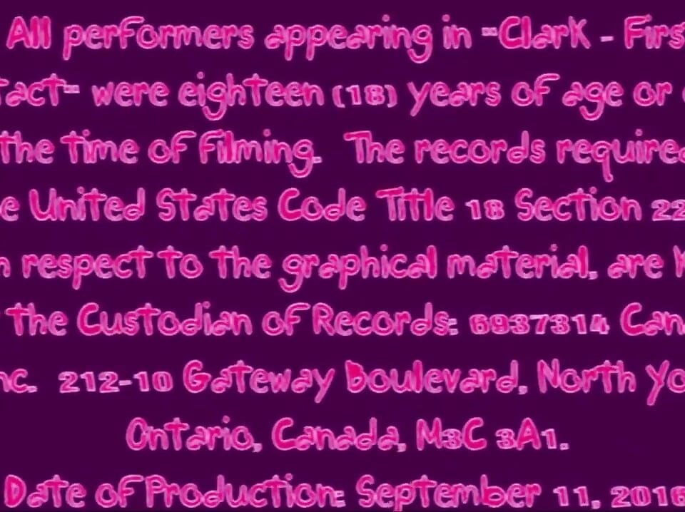 Clark - First contact