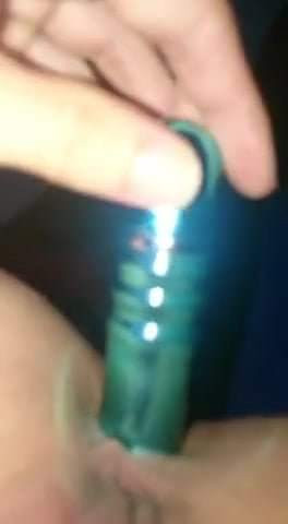 Dildo im Arsch!