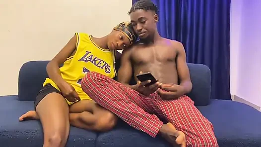 kilat sama pembantuku sebelum berangkat ke kelas