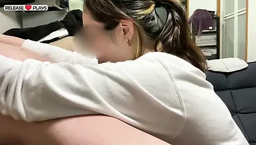 Private Shoot Service Focus. a Voluptuous Rear and Intense Attention Devoted to One Purpose