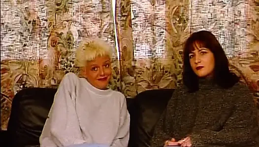 Lesbian Babes From Germany Touching Each Other