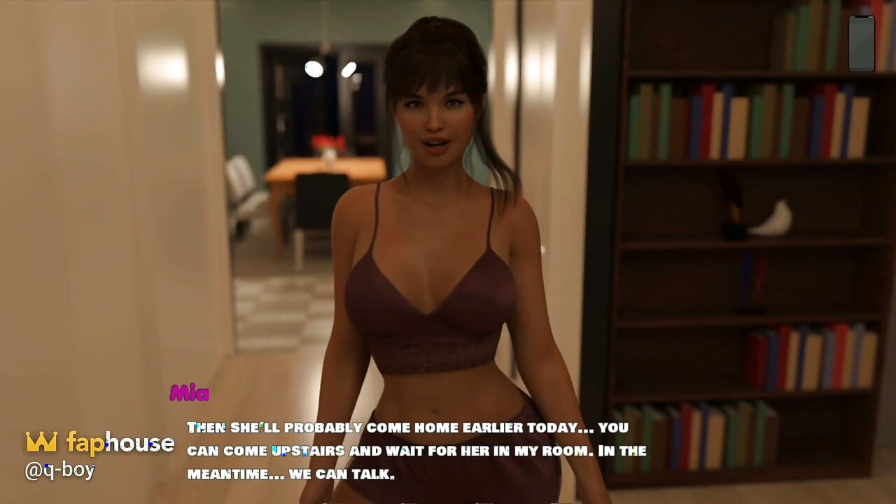 A Maid's Sexy Pose for a Banner Ad.- MILF Obsession - E51