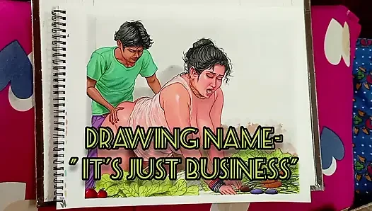 Seorang wanita desa India yang seksi tapi malang meniduri penjual sayuran untuk membayar sayuran