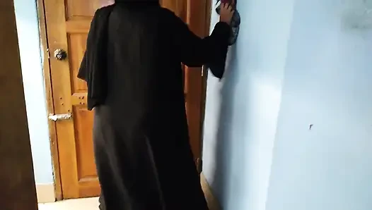 Boss Pushes and Fucks Saudi Maid Hardcore - BBW