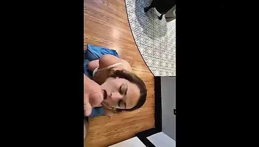 Wife Takes Multiple Facials From Husband