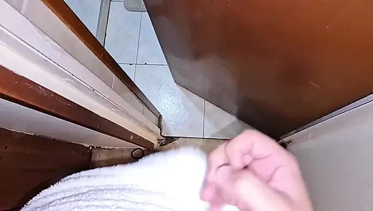 POV Memata-matai Kakak Tiri Saya Di Mandi Paginya, Kami Berakhir Bercinta Sampai Saya Cum Di Mulutnya