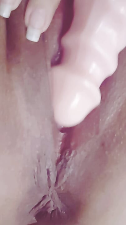 Putting it all the way in and I end up dripping