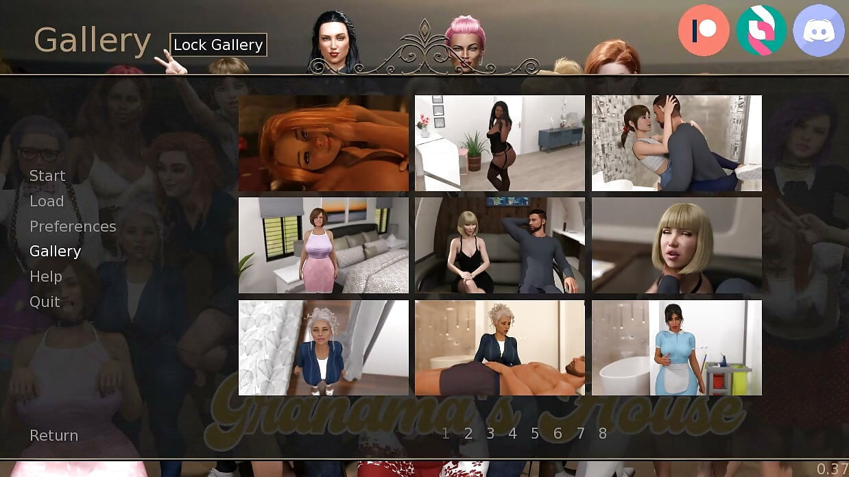Grandma's House - Gameplay - Roleplay - Wife Impregnate in Front of Husband