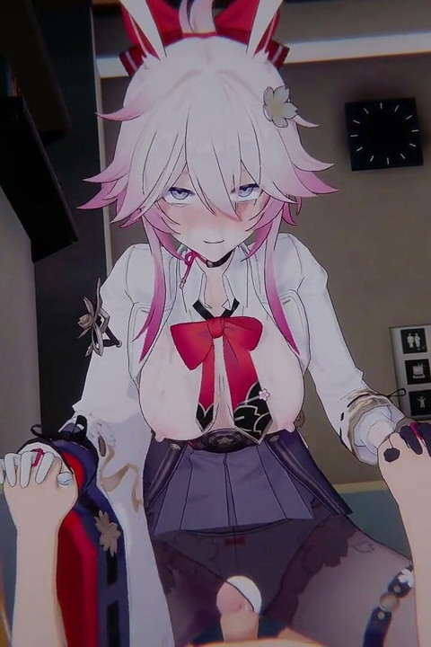 Honaki Star Rail - Ahas Cruel Joke Evanescia Broken POV Sandwich DP Tied up 4k60fps
