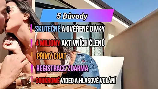 QUICKIE NA TERASE - JEZDI NA OBROVSKY PERO A STRIKACKY