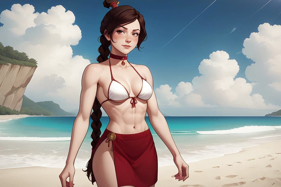 Ο Tai Lee κάνει σεξ με τον Avatar στην παραλία