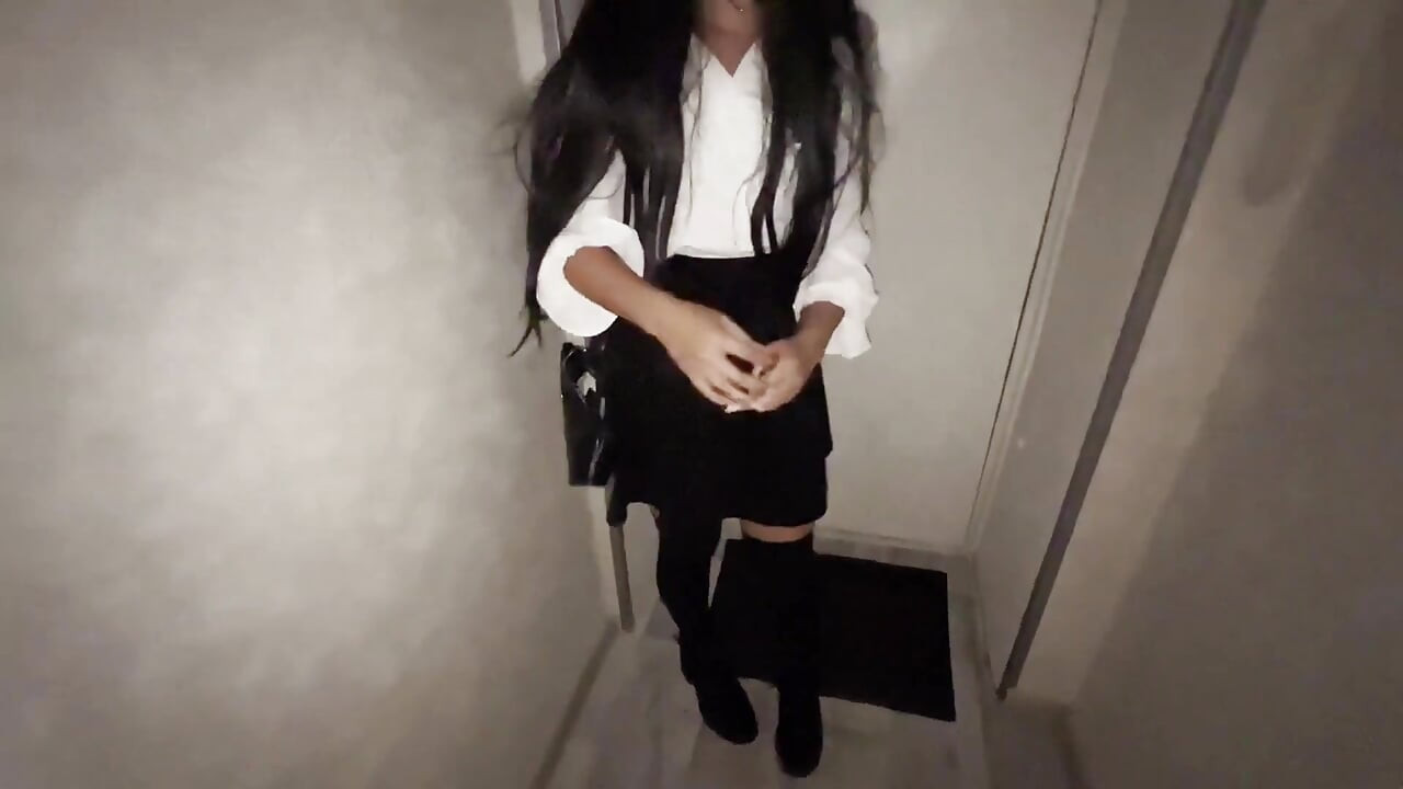 Step Sister Skips College and so That I Would Not Tell Anyone She Agreed to Give Me a Tight Pussy