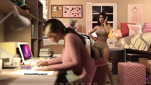 I Caught My Best Friend Fucking Her Boyfriendandjoins! - 3D Hentai Game - the Office