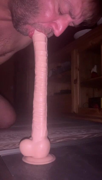 Deep blowjob