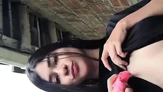 Yulieth Gomez Touches Herself in the Park and Shows Her Pussy and Takes off All Her Clothes