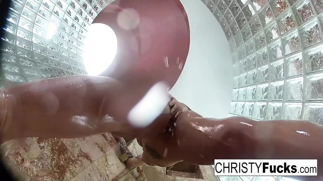 Shower BTS Fun With Christy & Dahlia