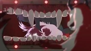 Sonrisas húmedas. Animación hentai peluda por skashi95