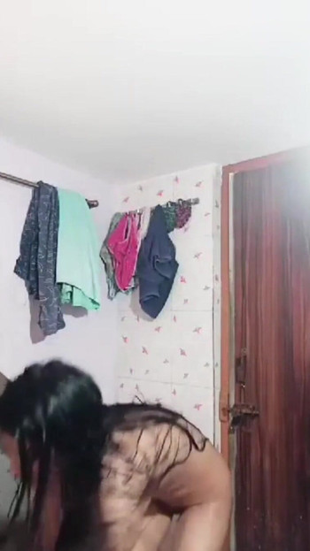 Must-see moment from "Desi hot cute girl Urmila's bathing masturbation story"