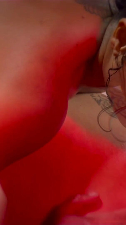 Emotional moment from "Dominatrix Mistress April - A slave day at the beach"