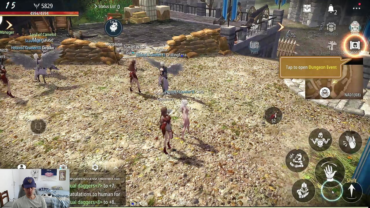 『欲望の玉座』MMORPゲームプレイパート1