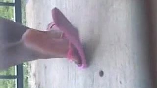 Ebony Wrinkled Feet Shoe Play pt.3