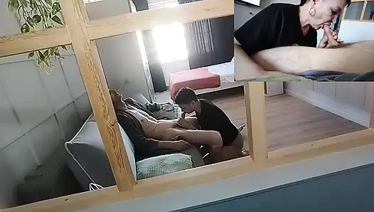 Helen & Johnny: Morning Seduction in the Kitchen and Sofa