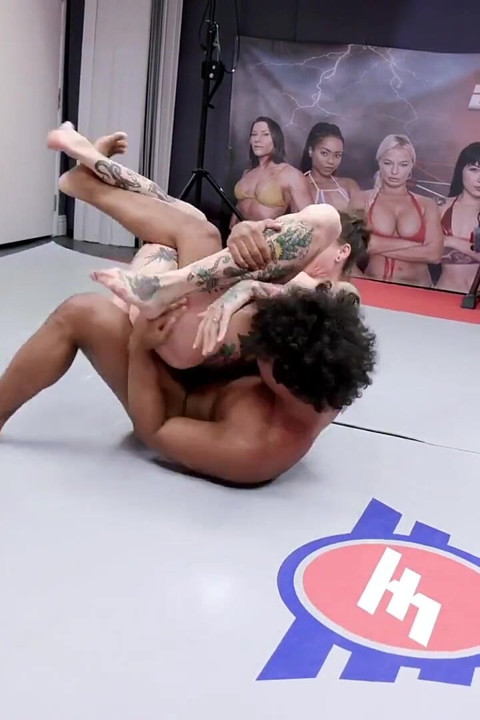 Rocky Emerson versus Jaxson Briggs wrestling mixt