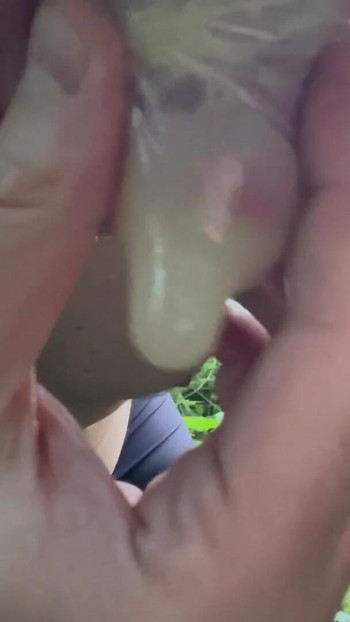 Stunning moment from "Totally excited- other user sent me his used condom"