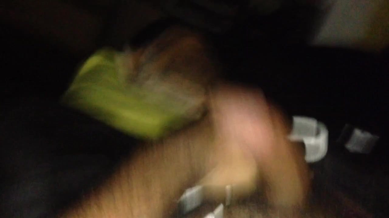 My Hard cock at my friend couch