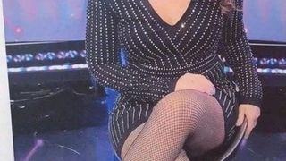 Tribute cum pour les jambes sexy de Tatiana
