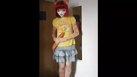 Kigurumi catgirl