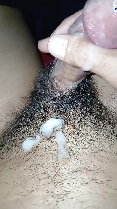 Big white cock cums on the cock until it explodes and thick cum smears the World's Largest Penis