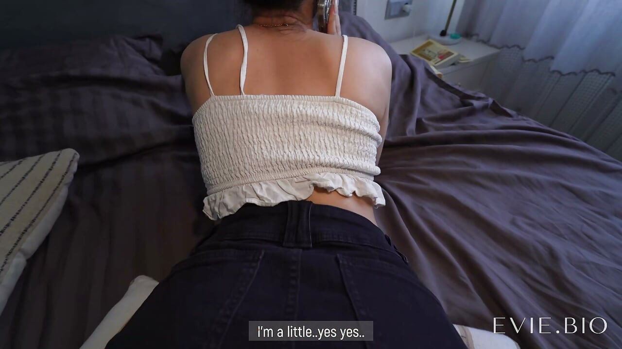 Wow Watch My Hot Stepmom Can't Stop Moaning and Squirting While Shes on the Phone with Her Husband!