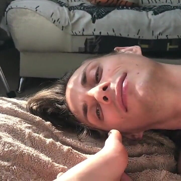 My Boyfriend Admires Licking and Sucking My Feet
