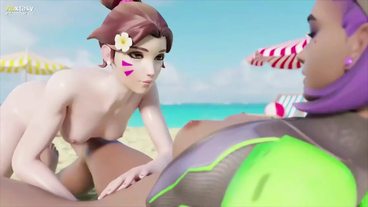 DVa fingering Sombra's pussy (version 2)