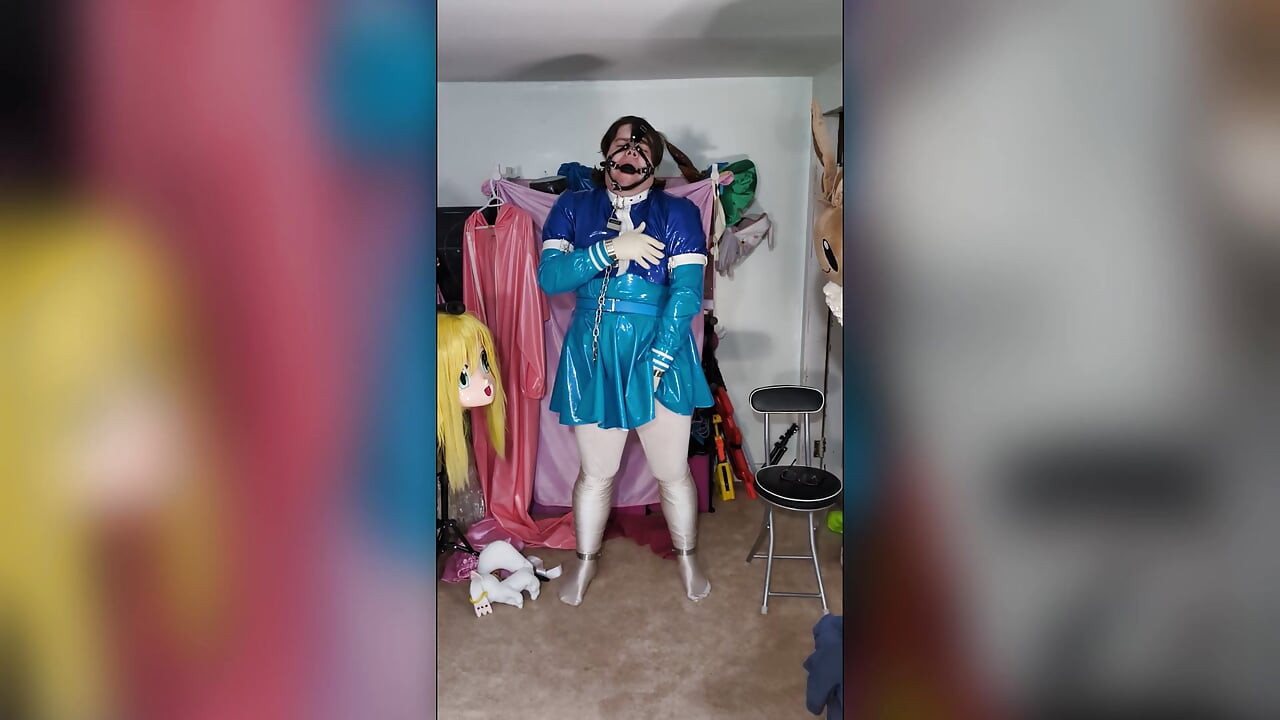 Maria Cosplay, Bondage Pics and Time Lock Hands Free Vibrator Orgasm